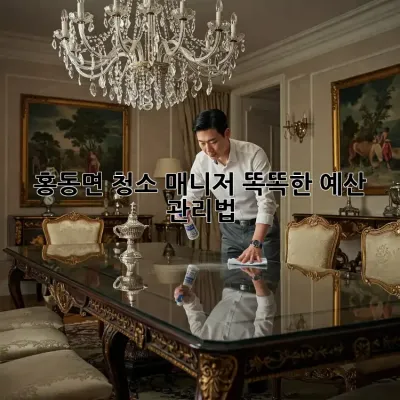 홍동면 청소 매니저🧹 똑똑한 예산 관리법!