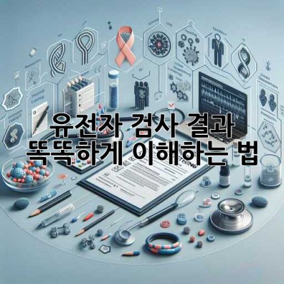 유전자 검사 결과, 똑똑하게 이해하는 법 🧬💡