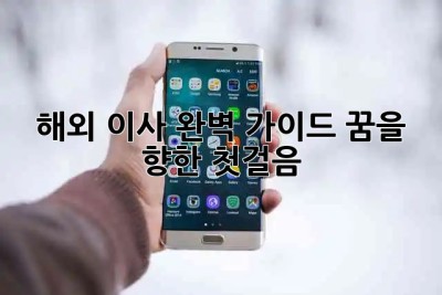 ✈️ 해외 이사 완벽 가이드: 꿈을 향한 첫걸음! 🌍