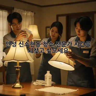 안성 신소현동 청소 전문가: 시간을 되찾고 싶으세요? ✨